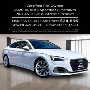 2020 A5 Sportback Premium Plus 45 TFSI® quattro® S tronic®